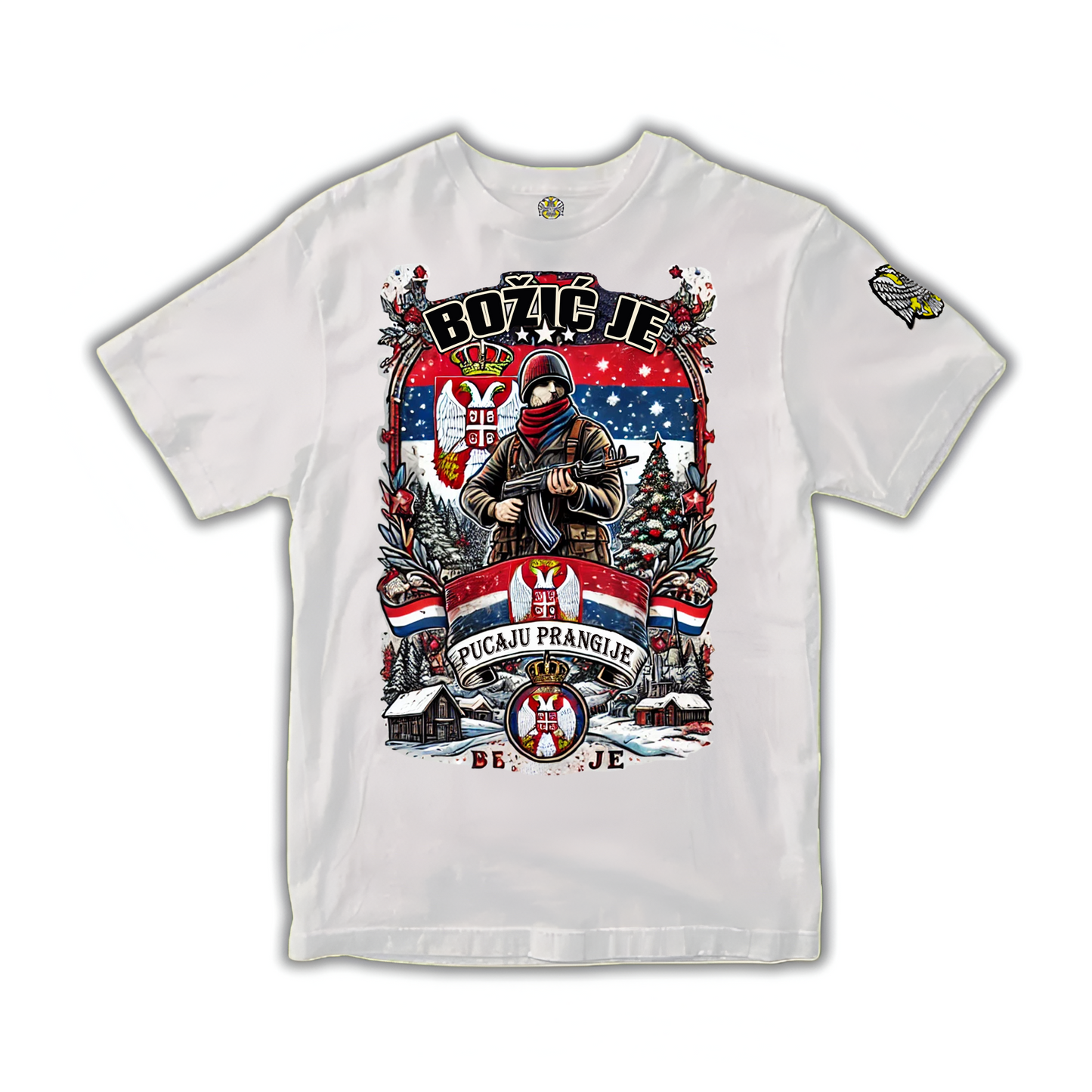 Божић је - Мајица - Највећи квалитет од Српски Патриота - За само1998 RSD! Купите на Srpski Patriota