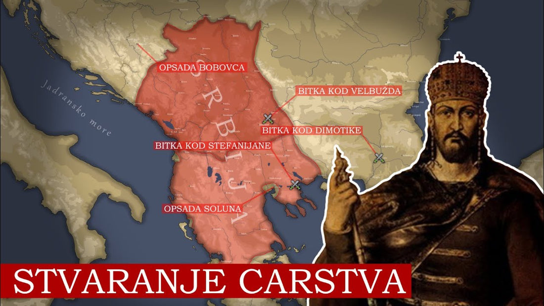 Цар Душан Силни – српски владар који је створио једно од највећих царстава на Балкану