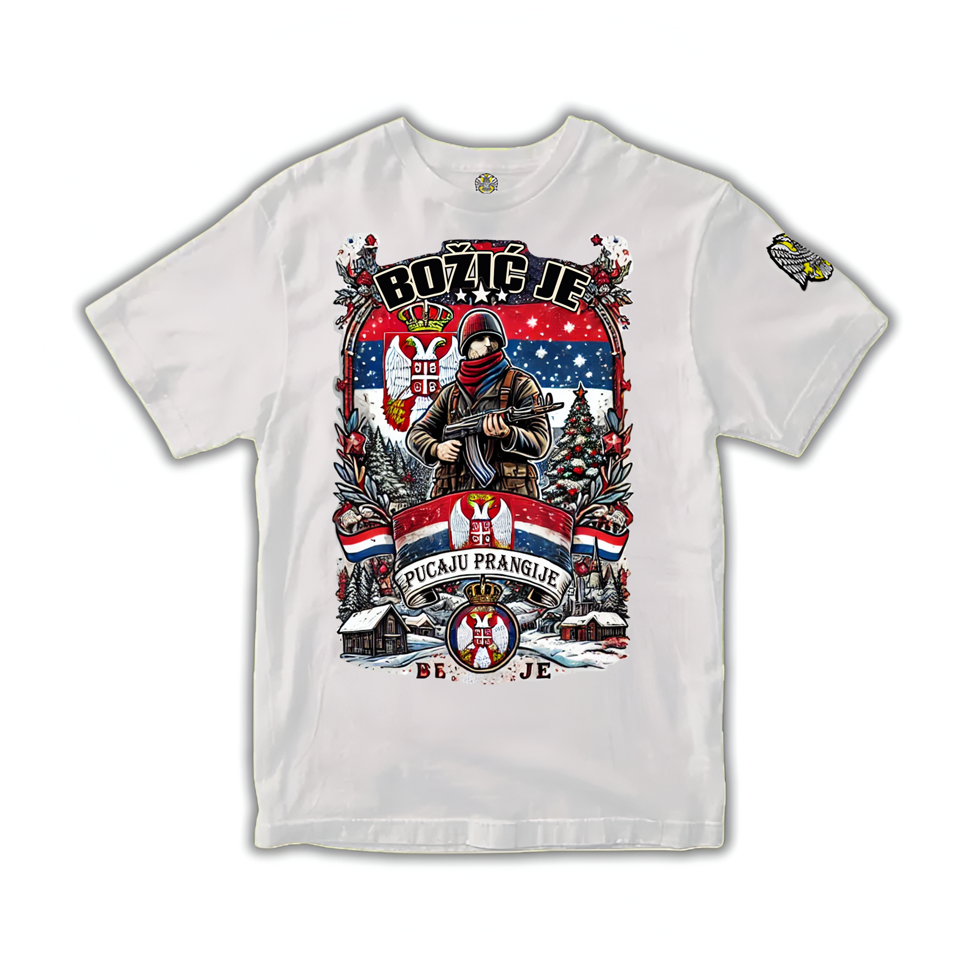 Божић је - Мајица - Највећи квалитет од Српски Патриота - За само1998 RSD! Купите на Srpski Patriota